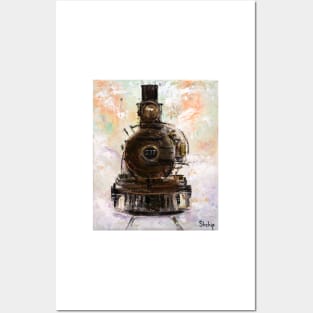 Steam Engine Posters and Art